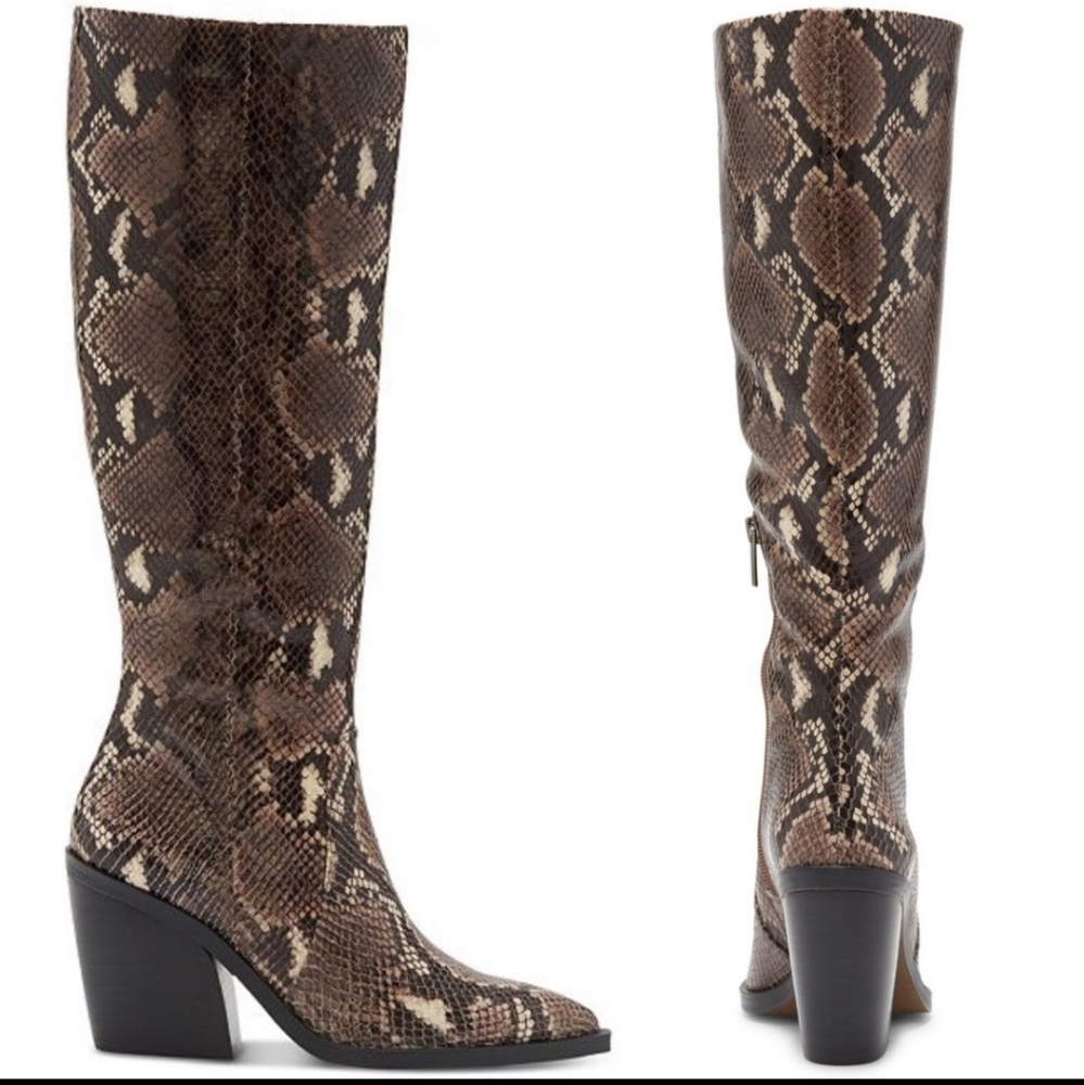 LIKE NEW VINCE CAMUTO gravana heeled boots